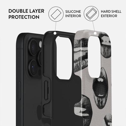 Husa Dual Layer Next Mistake Burga pentru iPhone 16 Pro, Gri 1 Husa Dual Layer Next Mistake Burga pentru iPhone 16 Pro, Gri