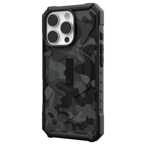 Husa Pathfinder SE MagSafe UAG pentru iPhone 16 Pro, Midnight Camo, Gri 1 Husa Pathfinder SE MagSafe UAG pentru iPhone 16 Pro, Midnight Camo, Gri