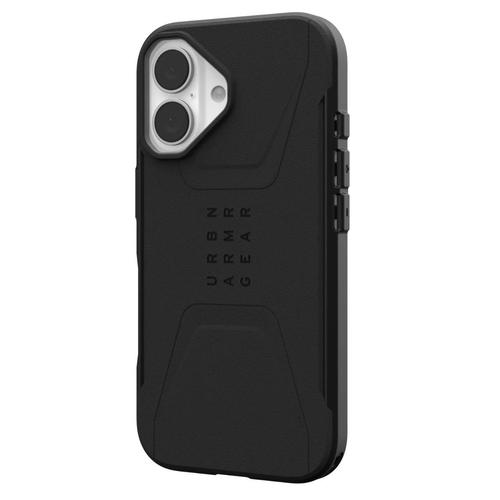 Husa Civilian Magsafe UAG pentru iPhone 16, Negru 1 Husa Civilian Magsafe UAG pentru iPhone 16, Negru