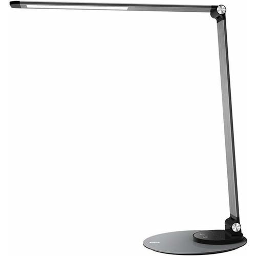 Lampa LED de birou TaoTronics TT-DL22, 10W, 550 lm, 6 Niveluri de Luminozitate, Incarcare USB, Control Touch, Clasa energetica F, Negru 1 Lampa LED de birou TaoTronics TT-DL22, 10W, 550 lm, 6 Niveluri de Luminozitate, Incarcare USB, Control Touch, Clasa energetica F, Negru