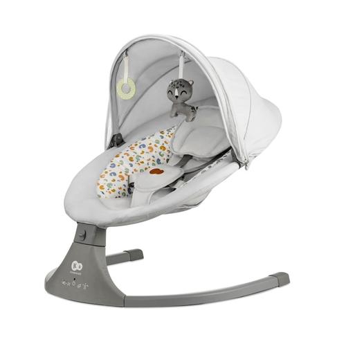 Leagan/sezlong electric KinderKraft LUMI 2, telecomanda, greutate maxima suportata9 Kg, Gri 1 Leagan/sezlong electric KinderKraft LUMI 2, telecomanda, greutate maxima suportata9 Kg, Gri