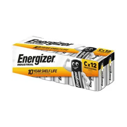 Baterii industriale Energizer Industraial, 12 buc, Tip C 1 Baterii industriale Energizer Industraial, 12 buc, Tip C