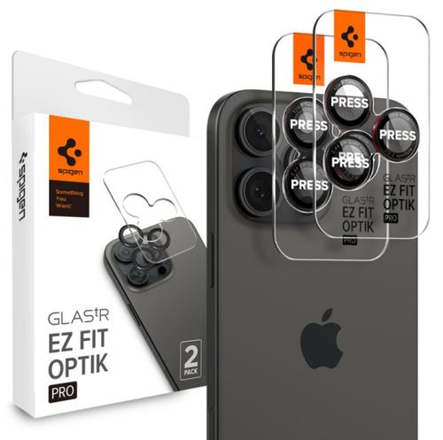 Folie de protectie Camera spate Spigen EZ FIT pentru Apple iPhone 16 Pro Max / 16 Pro / 15 Pro Max / 15 Pro / 14 Pro Max, Sticla Securizata, Set 2 bucati, Neagra 1 Folie de protectie Camera spate Spigen EZ FIT pentru Apple iPhone 16 Pro Max / 16 Pro / 15 Pro Max / 15 Pro / 14 Pro Max, Sticla Securizata, Set 2 bucati, Neagra