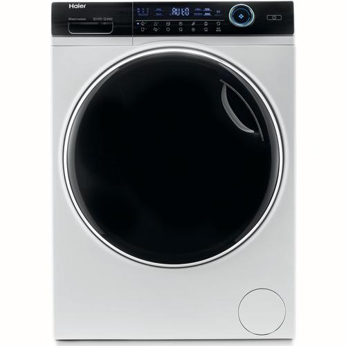 Masina de spalat rufe Haier HW100-B14979-S, 10 kg, 1400 rpm, Clasa A, Motor Direct Motion, Refresh, ABT, Steam, Dual spray, Pillow Drum, iTime, Smart Detecting (Alb)