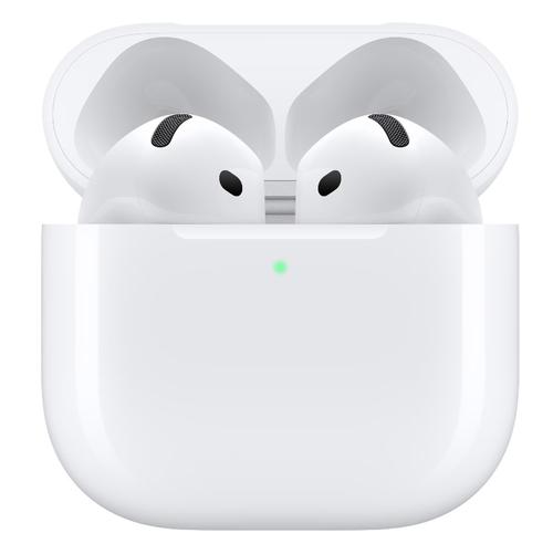 Casti True Wireless Apple AirPods 4, Bluetooth 5.3, Autonomie 4.5 - 30 ore, Asistent vocal (Alb) 1 Casti True Wireless Apple AirPods 4, Bluetooth 5.3, Autonomie 4.5 - 30 ore, Asistent vocal (Alb)