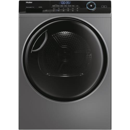 Uscator de rufe Haier HD80-A3959R-S, Pompa de caldura, 8 kg, Clasa A+++, Motor Inverter, i-Refresh, Dry Sensor, Wi-Fi (Antracit)