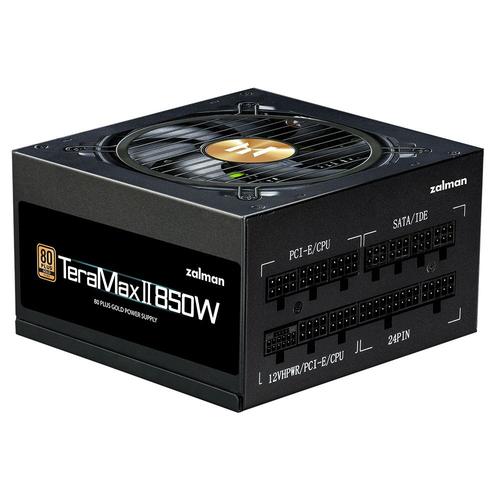 Sursa PC Zalman TeraMax II, 850 W, 80+ Gold, Modulara, 120 mm (Auriu/Negru) 1 Sursa PC Zalman TeraMax II, 850 W, 80+ Gold, Modulara, 120 mm (Auriu/Negru)