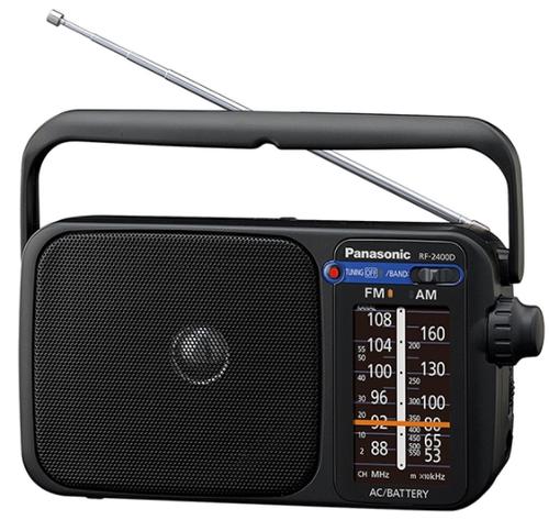 Radio portabil Panasonic RF-2400DEG-K, FM/AM (Negru) 1 Radio portabil Panasonic RF-2400DEG-K, FM/AM (Negru)