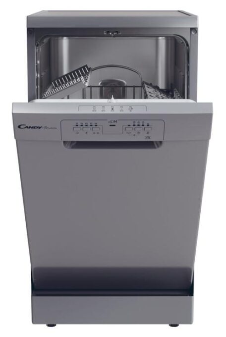 Masina de spalat vase independenta CANDY CDPH 2L1049S, 10 seturi, 5 programe, 45 cm, Clasa E (Argintiu)