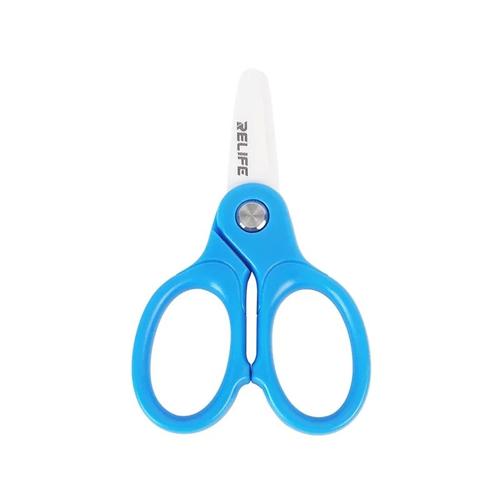 Foarfeca Relife RL-102A, Cu Lame Ceramice, Albastra 1 Foarfeca Relife RL-102A, Cu Lame Ceramice, Albastra