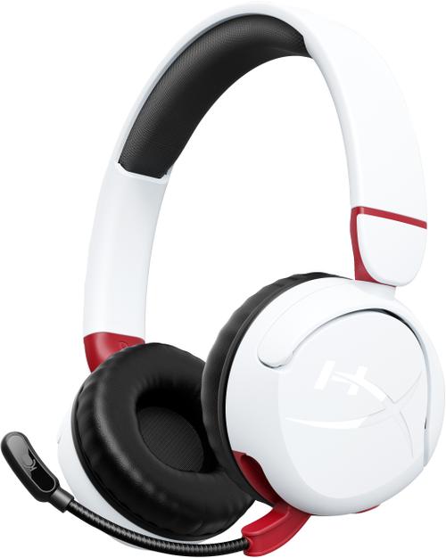 Casti Gaming HyperX Cloud Mini Wireless, Bluetooth, On-Ear, Stereo, Microfon, Multiplatforma (Alb) 1 Casti Gaming HyperX Cloud Mini Wireless, Bluetooth, On-Ear, Stereo, Microfon, Multiplatforma (Alb)