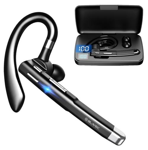 Casca mono Bluetooth Blavec Discover 55, Bluetooth MultiPoint, A2DP, Microfon (Negru) 1 Casca mono Bluetooth Blavec Discover 55, Bluetooth MultiPoint, A2DP, Microfon (Negru)