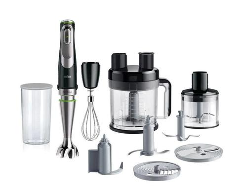 Mixer vertical Braun MultiQuick 9 MQ9195XLI, 1200W, Tocător 500ml, Bol 3,2l, Sistem EasyClick Plus, SplashControl, iMode, ActiveBlade, SmartSpeed, Pahar 600ml fără BPA, ChildLock, Lame inox (Negru/Argintiu) 1 Mixer vertical Braun MultiQuick 9 MQ9195XLI, 1200W, Tocător 500ml, Bol 3,2l, Sistem EasyClick Plus, SplashControl, iMode, ActiveBlade, SmartSpeed, Pahar 600ml fără BPA, ChildLock, Lame inox (Negru/Argintiu)