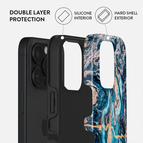 Husa Dual Layer Mystic River Burga pentru iPhone 16 Pro, Multicolor 1 Husa Dual Layer Mystic River Burga pentru iPhone 16 Pro, Multicolor