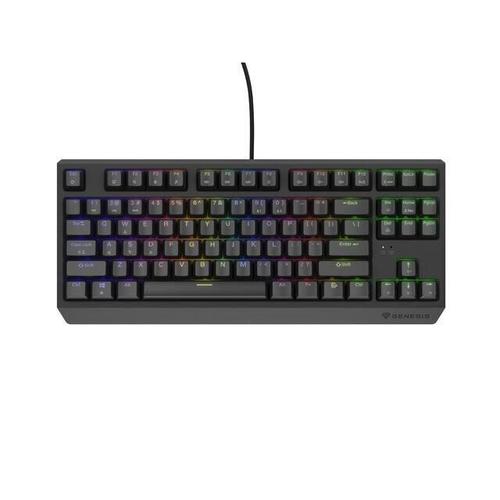 Tastatura Gaming Mecanica Genesis Thor 230 TKL, USB, Iluminare RGB, Switch-uri Outemu Red (Negru) 1 Tastatura Gaming Mecanica Genesis Thor 230 TKL, USB, Iluminare RGB, Switch-uri Outemu Red (Negru)