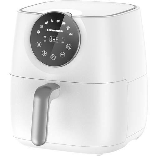 Friteuza cu aer cald HEINNER AIRFRYER SMARTFRY HAF-B6WH1700, 1700w, capacitate: 5.7l, display digital cu control touch, timer 60 min, temperatura 80-200 grade, 8 programe presetate, suport teflonat detasabil, oprire automata, Alb 1 Friteuza cu aer cald HEINNER AIRFRYER SMARTFRY HAF-B6WH1700, 1700w, capacitate: 5.7l, display digital cu control touch, timer 60 min, temperatura 80-200 grade, 8 programe presetate, suport teflonat detasabil, oprire automata, Alb