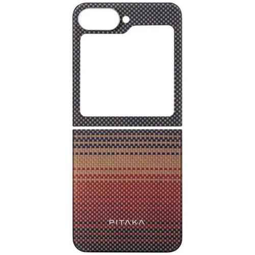 Husa Pitaka MagEZ 5 Aramida 600D Sunset pentru Samsung Galaxy Z Flip6 1 Husa Pitaka MagEZ 5 Aramida 600D Sunset pentru Samsung Galaxy Z Flip6