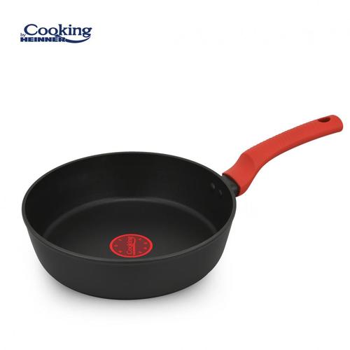 Tigaie aluminiu forjat Heinner REDMOON HR-MRK-AC28, 28x7cm, cu capac 1 Tigaie aluminiu forjat Heinner REDMOON HR-MRK-AC28, 28x7cm, cu capac