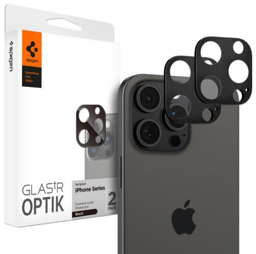 Folie de protectie Camera spate Spigen Optik pentru Apple iPhone 15 Pro Max / 15 Pro / 14 Pro Max, Sticla Securizata, Full Glue, Set 2 bucati, Neagra 1 Folie de protectie Camera spate Spigen Optik pentru Apple iPhone 15 Pro Max / 15 Pro / 14 Pro Max, Sticla Securizata, Full Glue, Set 2 bucati, Neagra