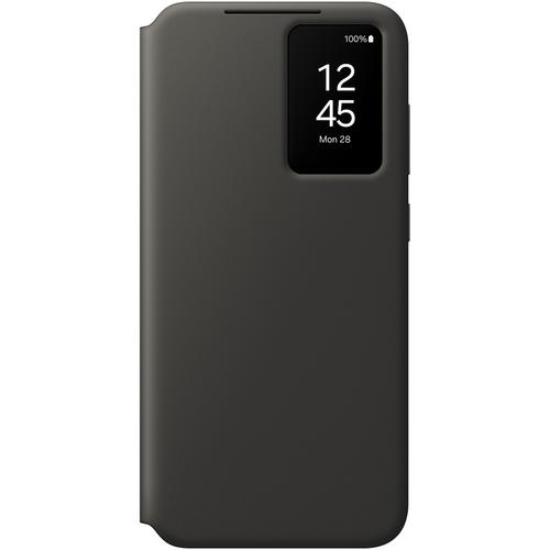 Husa de protectie Samsung Smart View Wallet Case pentru Galaxy S24 FE, Negru 1 Husa de protectie Samsung Smart View Wallet Case pentru Galaxy S24 FE, Negru