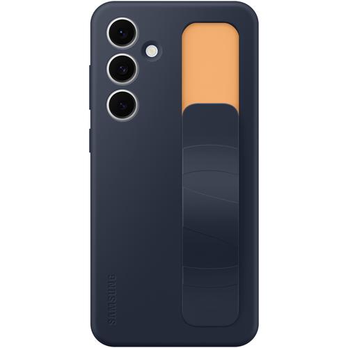 Husa de protectie Samsung Standing Grip Case pentru Galaxy S24 FE, Albastru 1 Husa de protectie Samsung Standing Grip Case pentru Galaxy S24 FE, Albastru