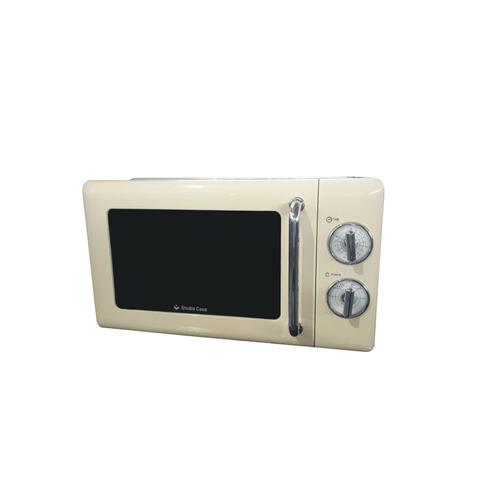 Cuptor cu microunde Studio Casa Mamma Mia SC2130, 700 W, Control mecanic, 20 l, Defrost, Crem