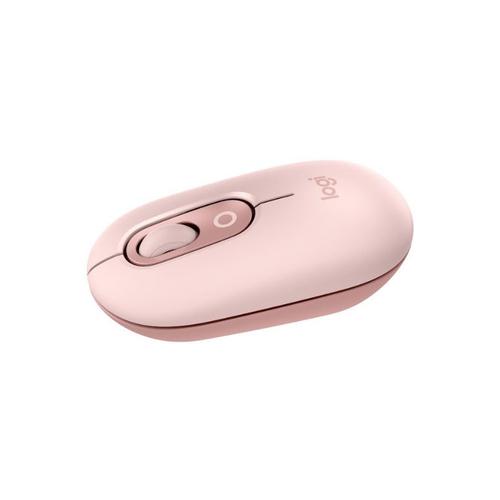 Mouse Wireless Logitech POP, Bluetooth, 4000 DPI (Roz) 1 Mouse Wireless Logitech POP, Bluetooth, 4000 DPI (Roz)