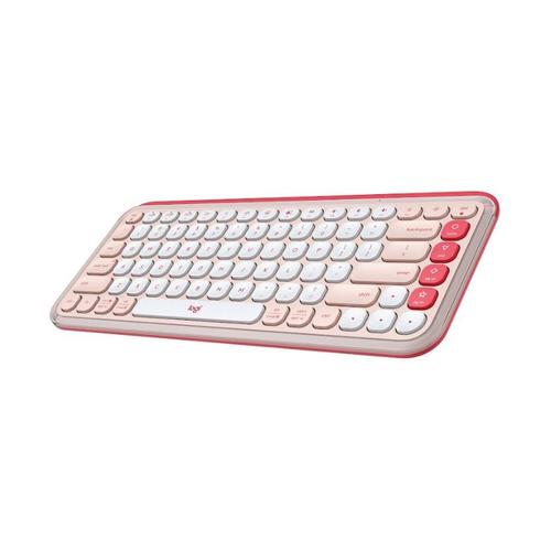 Tastatura Logitech Pop Icon Keys, Bluetooth, Layout US (Roz) 1 Tastatura Logitech Pop Icon Keys, Bluetooth, Layout US (Roz)