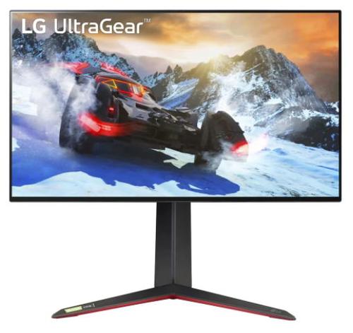 Monitor Gaming IPS LED LG 27inch 27GP950-B, UHD (3840 x 2160), HDMI, DisplayPort, NVIDIA G-SYNC Compatible, AMD FreeSync, 144Hz, RGB, Pivot, Boxe, 1 ms (Negru)