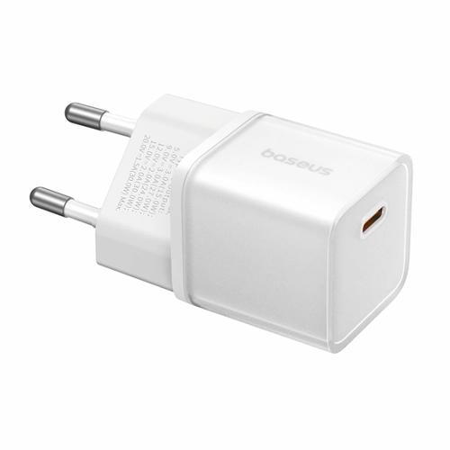 Incarcator Retea Baseus GaN5S P10162503213-00, 20 W, 3A, 1 x USB-C (Alb) 1 Incarcator Retea Baseus GaN5S P10162503213-00, 20 W, 3A, 1 x USB-C (Alb)