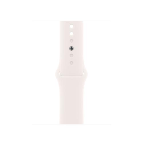 Curea Smartwatch Apple MAXC4ZM/A pentru Watch 40mm, Sport Band, S/M (Roz)