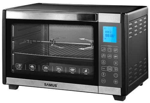 Cuptor electric Samus CSD45BRC2, 45 l, 2000 W (Negru)