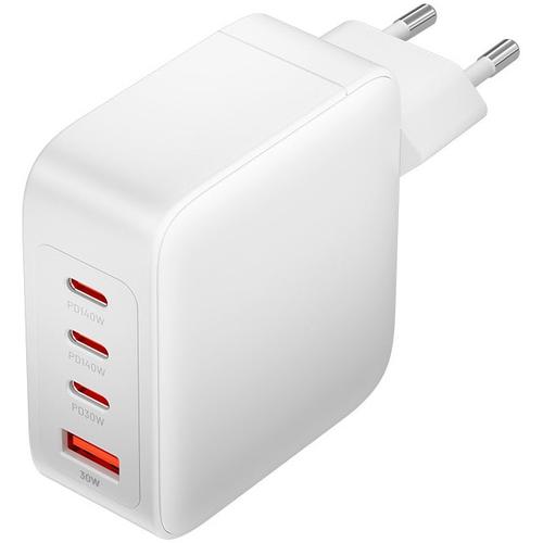 Incarcator retea Vention FEIW0-EU, 3 x USB-C, 1 x USB-A, GaN Charging Kit, 140W/140W/30W/18W, Alb 1 Incarcator retea Vention FEIW0-EU, 3 x USB-C, 1 x USB-A, GaN Charging Kit, 140W/140W/30W/18W, Alb