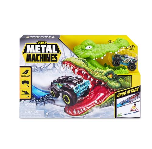 Set de joaca Metal Machines Crocodilul Furios, cu pista 1 Set de joaca Metal Machines Crocodilul Furios, cu pista