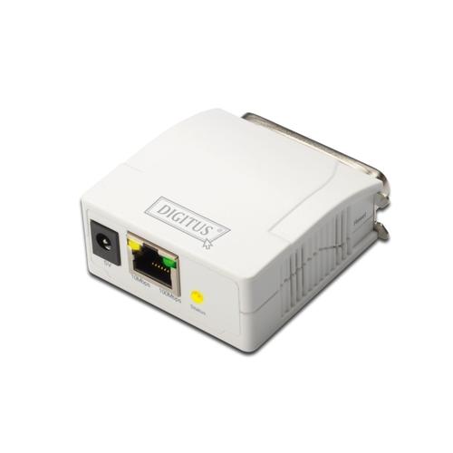 Server de imprimare, Digitus, Fast Ethernet (Alb) 1 Server de imprimare, Digitus, Fast Ethernet (Alb)