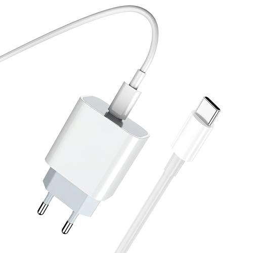Incarcator Retea Cu Cablu USB-C Prestico F8S, 20W, 3A, 1 x USB-C (Alb) 1 Incarcator Retea Cu Cablu USB-C Prestico F8S, 20W, 3A, 1 x USB-C (Alb)