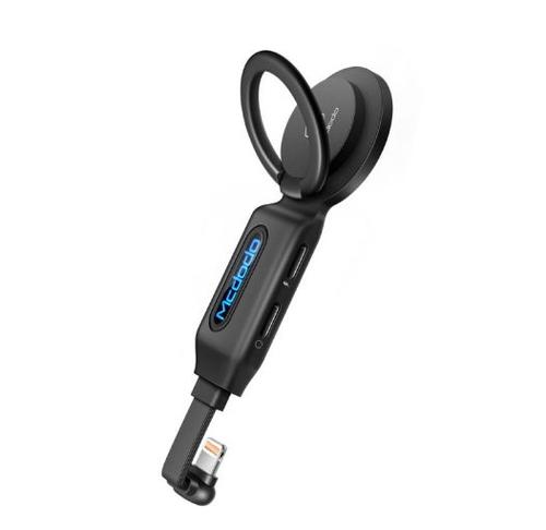 Adaptor Mcdodo CA-6290, 4 in 1, Lightning (Negru) 1 Adaptor Mcdodo CA-6290, 4 in 1, Lightning (Negru)