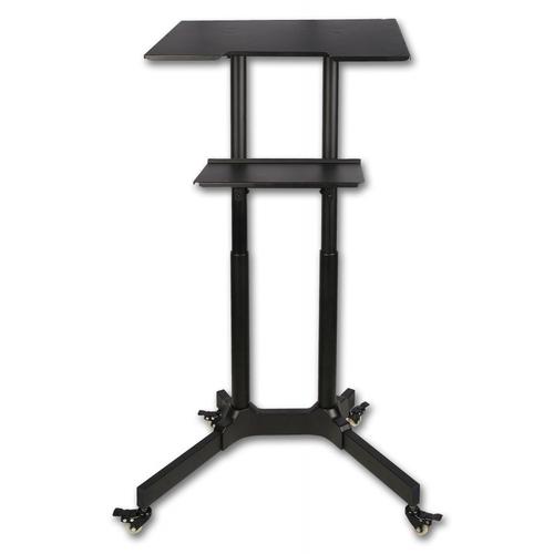 Statie de lucru, raft suplimentar, mobil pe roti, TECHLY ICA-TB TPM-1BK (Negru) 1 Statie de lucru, raft suplimentar, mobil pe roti, TECHLY ICA-TB TPM-1BK (Negru)