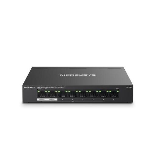 Switch Mercusys MS108GP, 8 porturi, gigabit, 7 porturi PoE+ 1 Switch Mercusys MS108GP, 8 porturi, gigabit, 7 porturi PoE+