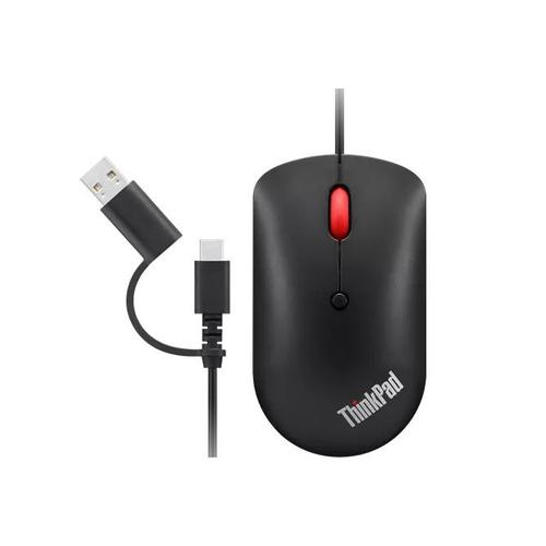 Mouse Lenovo ThinkPad, USB, 2400 dpi, Negru 1 Mouse Lenovo ThinkPad, USB, 2400 dpi, Negru