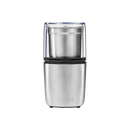 Mini-chopper multifunctional Princess 0122104001001 cu rasnita, 0,19L, 200 W (Inox) 1 Mini-chopper multifunctional Princess 0122104001001 cu rasnita, 0,19L, 200 W (Inox)
