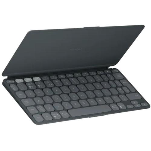 Tastatura Wireless LOGITECH Keys-To-Go 2, Bluetooth, Compatibil iOS, Android, Mac OS, Windows, iPAD, Layout US International (Negru)