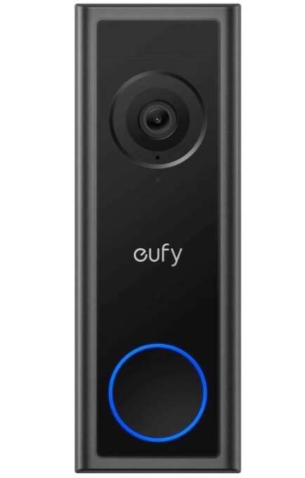 Sonerie video Eufy C30, 2K FHD, Wi-Fi, Baterie de 5.000 mAh, Negru 1 Sonerie video Eufy C30, 2K FHD, Wi-Fi, Baterie de 5.000 mAh, Negru