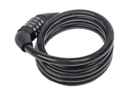 Antifurt BBB BBL-66 QuickCode 8x1200mm (Negru) 1 Antifurt BBB BBL-66 QuickCode 8x1200mm (Negru)