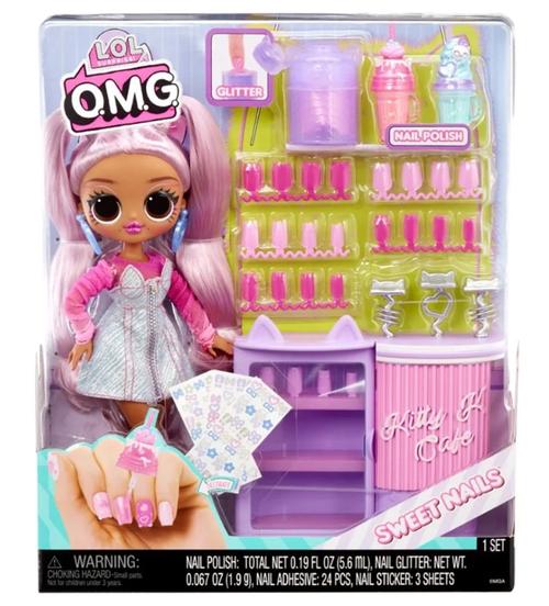 Papusa LOL Surprise, Omg Sweet Nails, Kitty K Cafe 1 Papusa LOL Surprise, Omg Sweet Nails, Kitty K Cafe