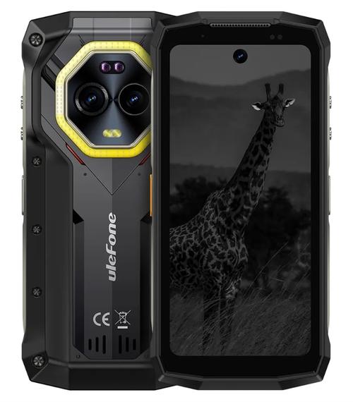 Telefon Mobil Ulefone Armor Mini 20 Pro, Procesor Mediatek Dimensity 6300 Octa-Core, IPS LCD touchscreen 4.7inch, 8GB RAM, 256GB Flash, Camera Duala 50MP, Wi-Fi, 5G, Dual Sim, Android (Negru)