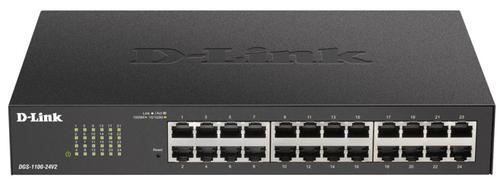 Switch D-Link DGS-1100-24V2, cu management, 24 Porturi, Gigabit 1 Switch D-Link DGS-1100-24V2, cu management, 24 Porturi, Gigabit