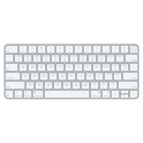 Tastatura Wireless Apple Magic Keyboard (2024), Touch ID, Layout US (Alb)