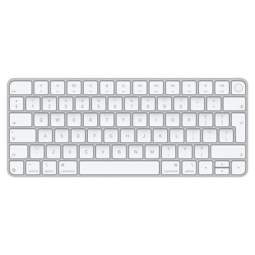 Tastatura Wireless Apple Magic Keyboard (2024), Touch ID, Layout International (Alb)