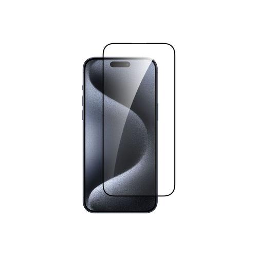 Folie protectie sticla Dviced DV520002, pentru iPhone 15 Pro (Negru/Transparent) 1 Folie protectie sticla Dviced DV520002, pentru iPhone 15 Pro (Negru/Transparent)